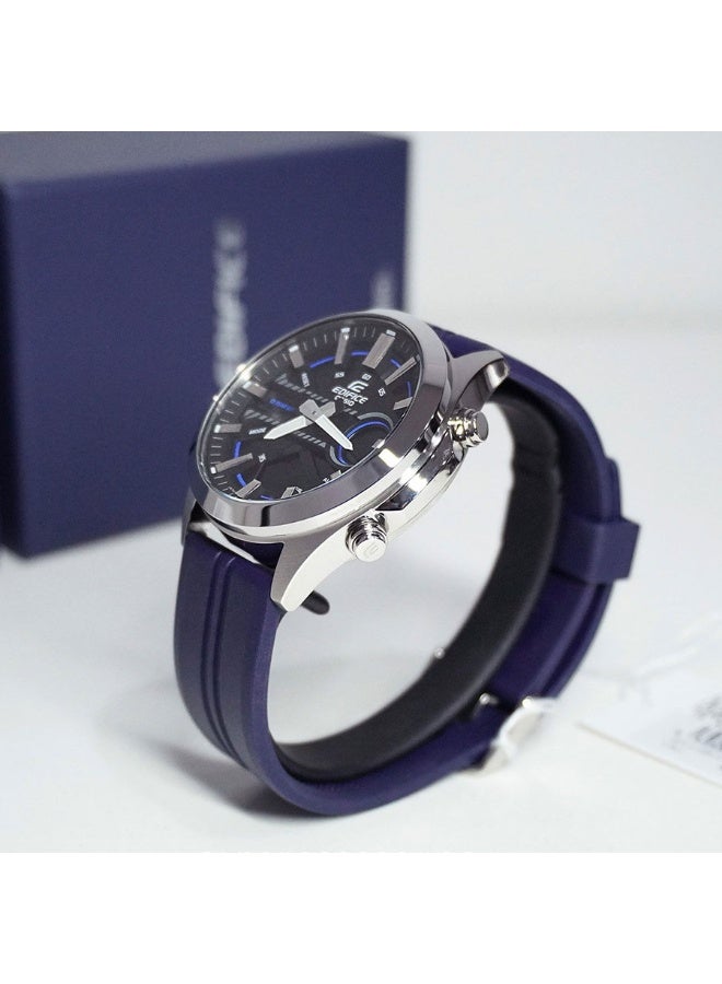 Casio EDIFICE Standard Chronograph Men Watch EFV-C120P-1A2DF - Image 2