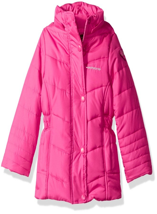 Weatherproof Baby Girls' Fashion Outerwear Jacket (More Styles Available), WG146-Pink, 18M - Image 2