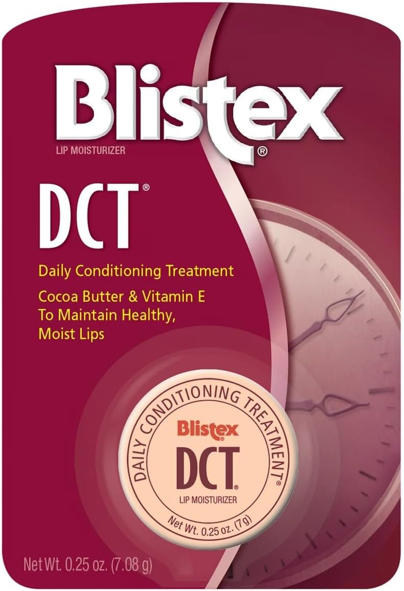 Blistex DCT Daily Conditioning Treatment 025 Ounce Pack of 12  Lip Moisturizer with Vitamin E Soften  Smooth Lips Surface Daily Lip Care Product Works in All Climates