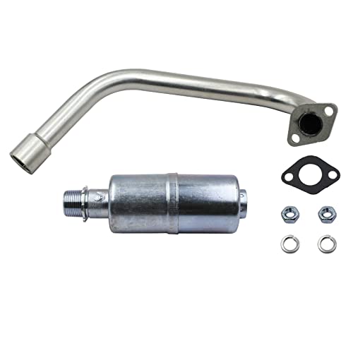 LOSTAR Exhaust Pipe With Muffler Compatible with Coleman CT200U-EX Camo 196cc / 6.5HP Gas Mini Bike - Image 3