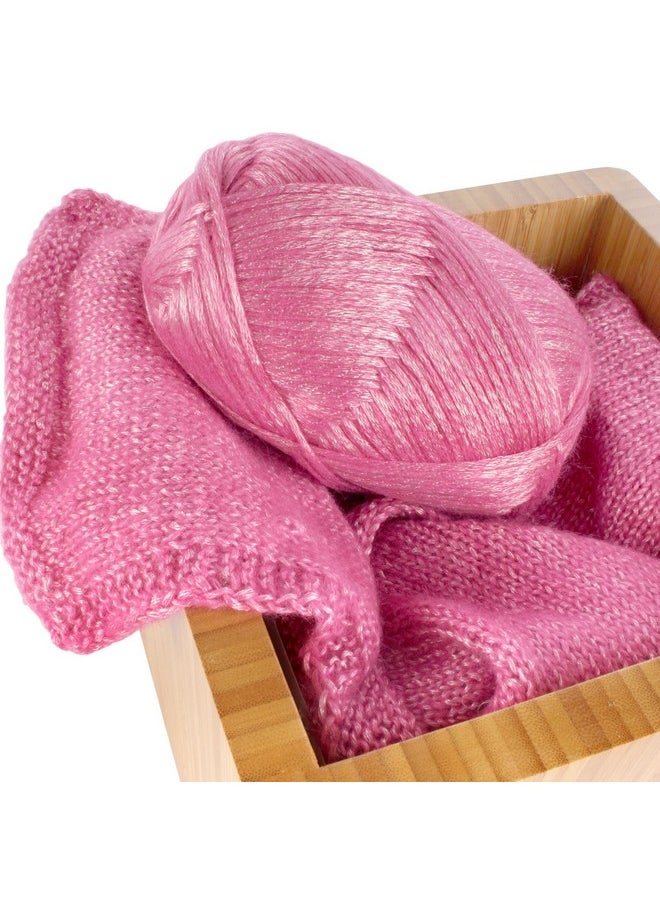 BambooMN - Jubileeyarn Air Breeze Yarn Fine Weight Acrylic 50G/Skein Variety Package 4 Skeins - Image 1