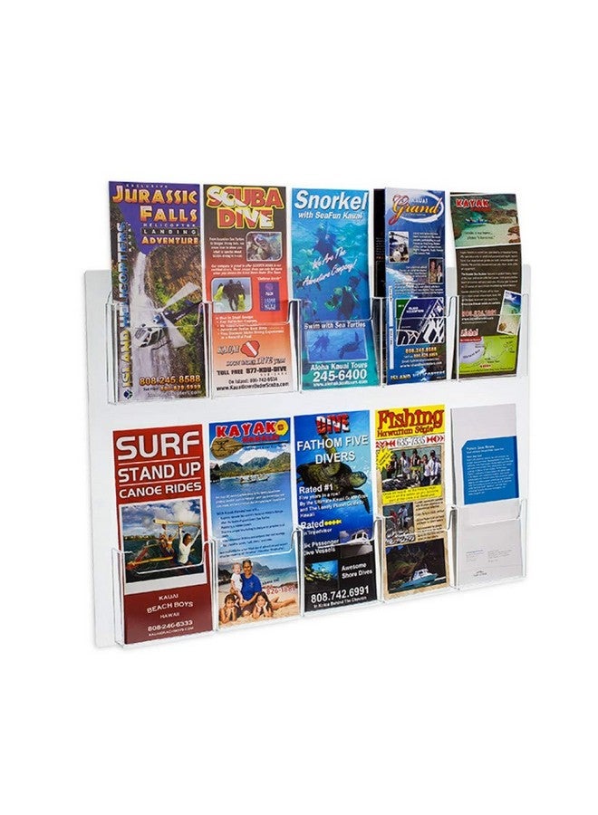 سورس وان. أورغ ؟؟؟ مصدر واحد فاخر من الأكريليك الشفاف 10 جيوب قابلة للطي على الحائط - Image 1