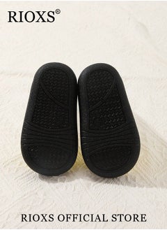 RIOXS Infant Baby Soft Sole Shoes Boys Girls Walking Shoes Breathable Comfort Flats  - Image 4