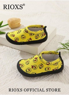 RIOXS Infant Baby Soft Sole Shoes Boys Girls Walking Shoes Breathable Comfort Flats  - Image 5