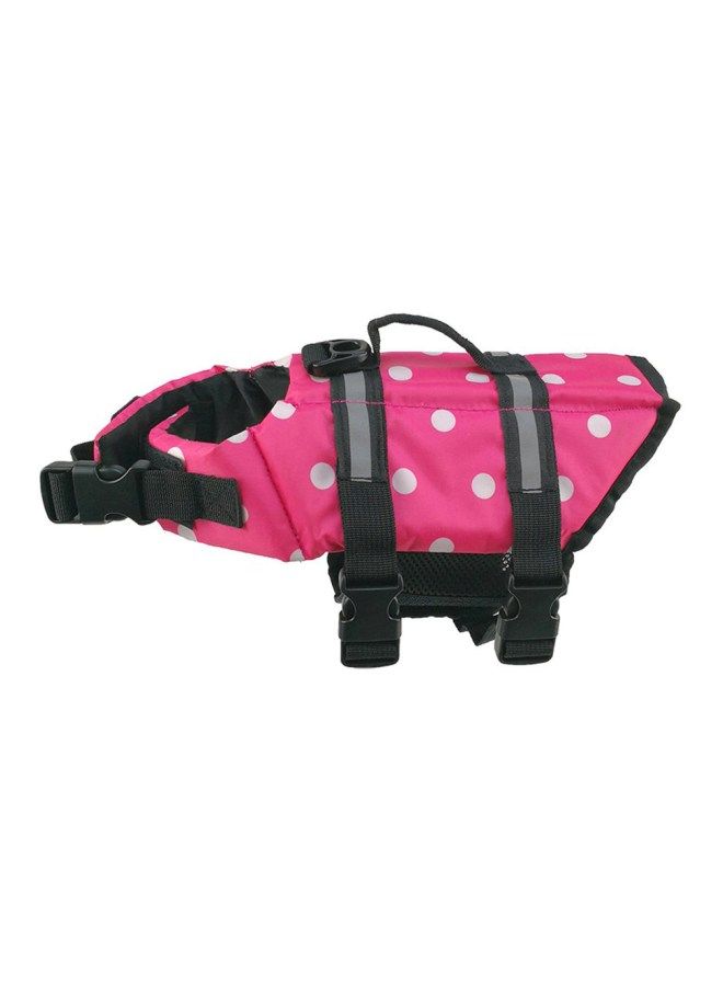NIBEMINENT Pet Swimwear Safety Life Jacket For Dog Pink XXS 