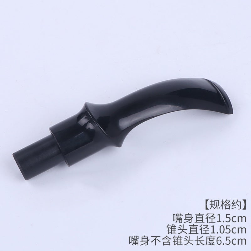 Hewang Pipe Accessories Consumables Heather Wood Pipe Mouth Diy Pipe Handle Pipe Bite Mouth Cigarette Holder Pipe Handle - Image 1