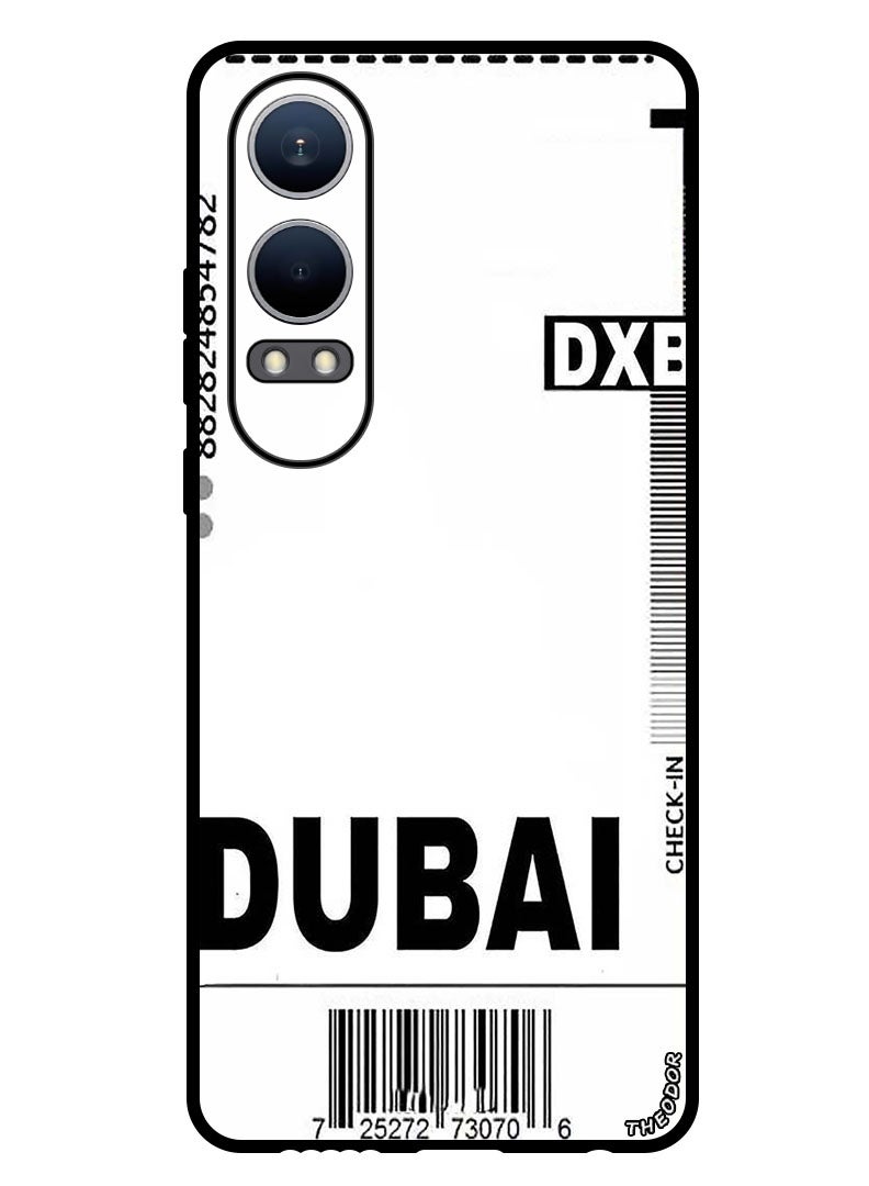 Theodor Protective Case Anti Scratch Shock Proof Bumper Cover For Oppo K12x (China) DXB Boarding pass - Image 1