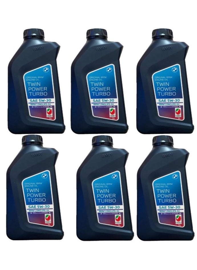 BMW - Fully Synthetic 5W30 Engine Oil 6Ltr - Image 1