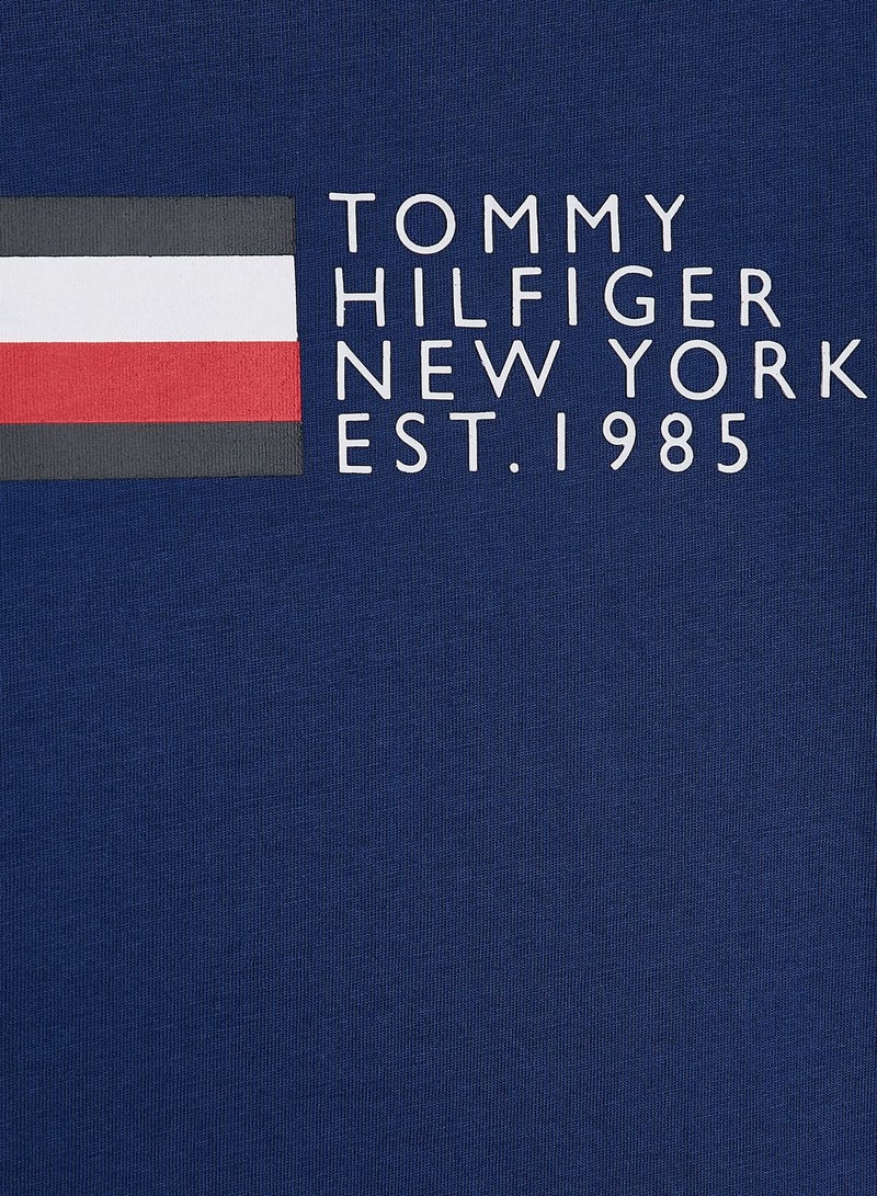 TOMMY HILFIGER Teens Striped Tee - Image 3