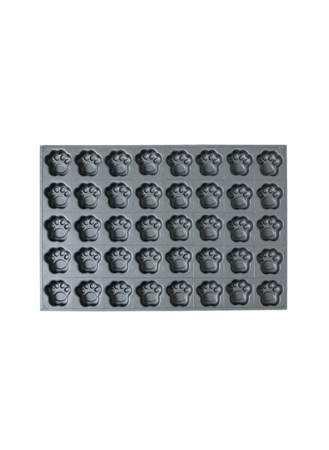 Generic - Kindergarten Non-stick Chicken Cake Mold 40*60 Animal Baking Tray Commercial Oven Anhydrous Crispy Bear Paw-Specifications:54 Plum Blossoms - Image 1