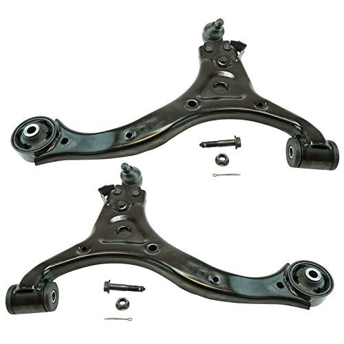 TRQ Front Lower Control Arm with Ball Joint Set Compatible with 2007-2008 Hyundai Entourage 2006-2014 Kia Sedona - Image 1