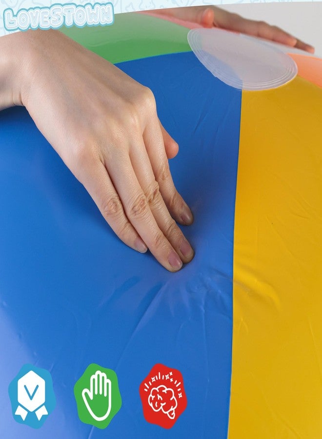 LovesTown 33Inch Large Beach Balls, Inflatable Pool Ball for Summer Beach Swimming Pool Party - Image 4