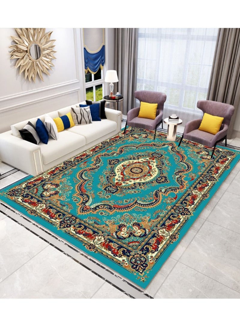 Sharpdo Area Rugs Modern Simple Short Pile Carpet Living Room Bedroom Rug Anti-slip Floor Carpet Home Decor 160 * 230CM  - Image 1