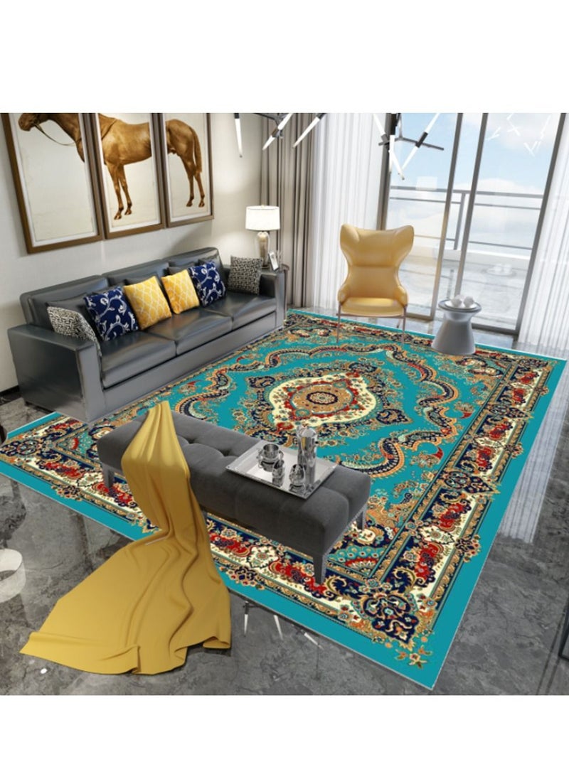 Sharpdo Area Rugs Modern Simple Short Pile Carpet Living Room Bedroom Rug Anti-slip Floor Carpet Home Decor 160 * 230CM  - Image 2