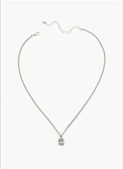FOREVER 21 Faux Gem Pendant Necklace  - Image 3