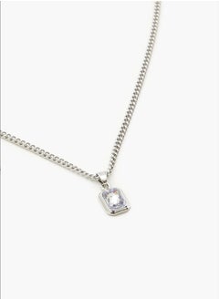 FOREVER 21 Faux Gem Pendant Necklace  - Image 4