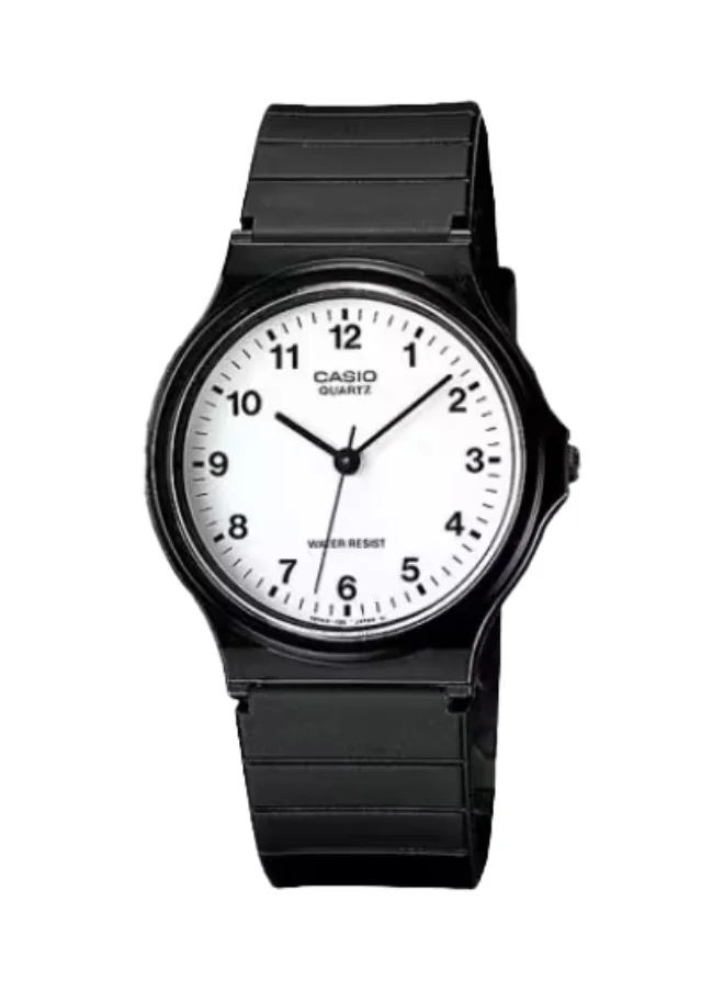 CASIO Unisex Resin Analog Watch MQ-24-7B - 34.9 mm