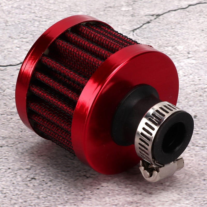 Air Filter: Red, Increase Intake Air Flow, Filter Impurities - Unique Shape Reduces Intake Resistance, Improves Volumetric Efficiency Air Cleaner for Engine Intake Systems - Image 4