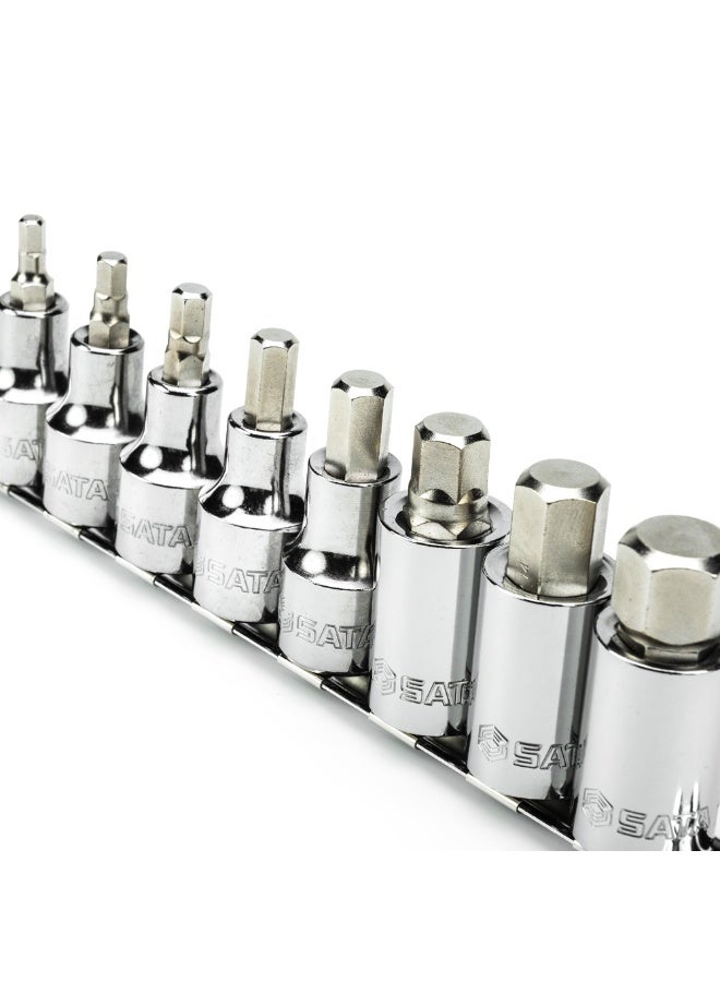 SATA ST09057-02 9-Piece 1/2" Drive Hex Bit Socket Set - Image 4