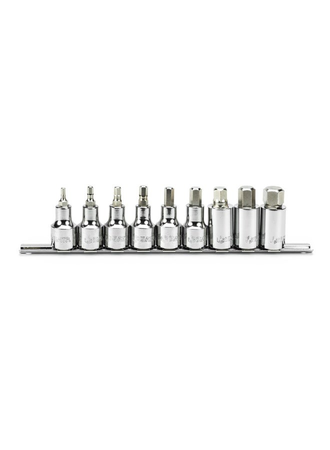 SATA ST09057-02 9-Piece 1/2" Drive Hex Bit Socket Set - Image 2
