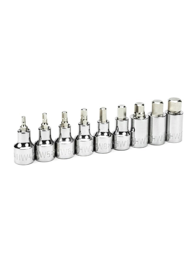 SATA ST09057-02 9-Piece 1/2" Drive Hex Bit Socket Set - Image 1
