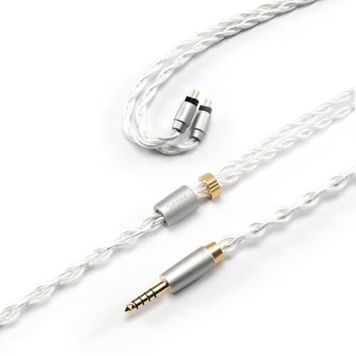DD ddHiFi BC120S 44mm Balanced Earphones Upgrade Cable Provided Cable of Surface with 078 2Pin Connector - Image 1