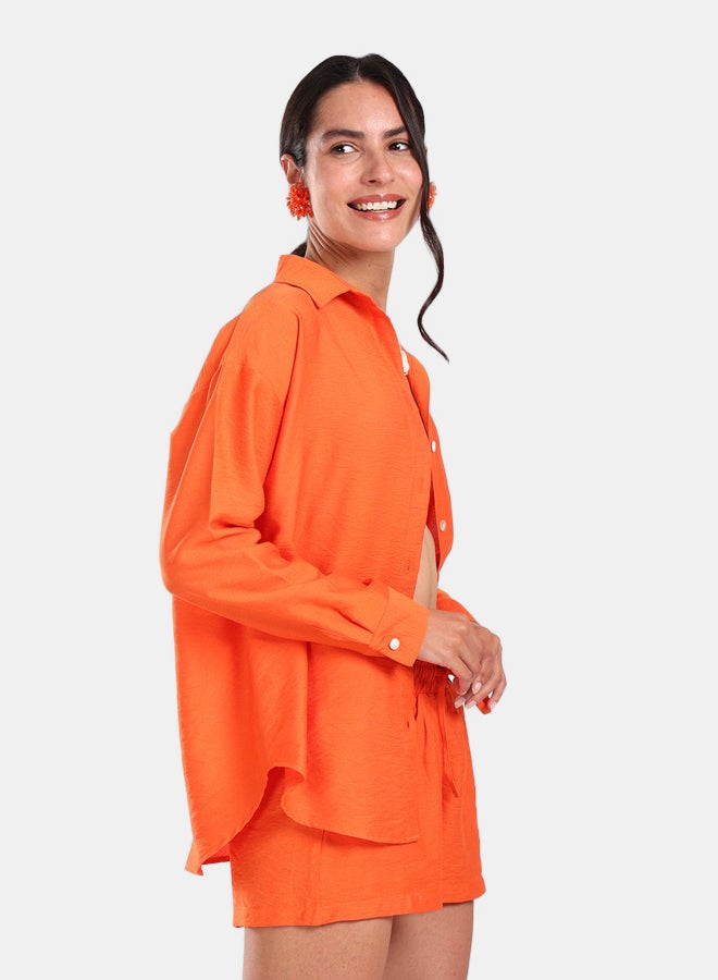 Carina Beach Shirt & Shorts Set - Image 2