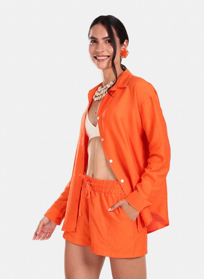 Carina Beach Shirt & Shorts Set - Image 5