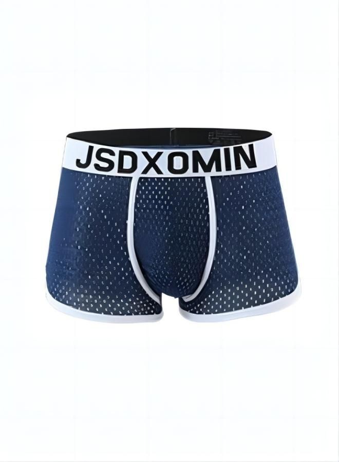 Breathable Middle Rise Bulge Pouch Boxer  - Image 1