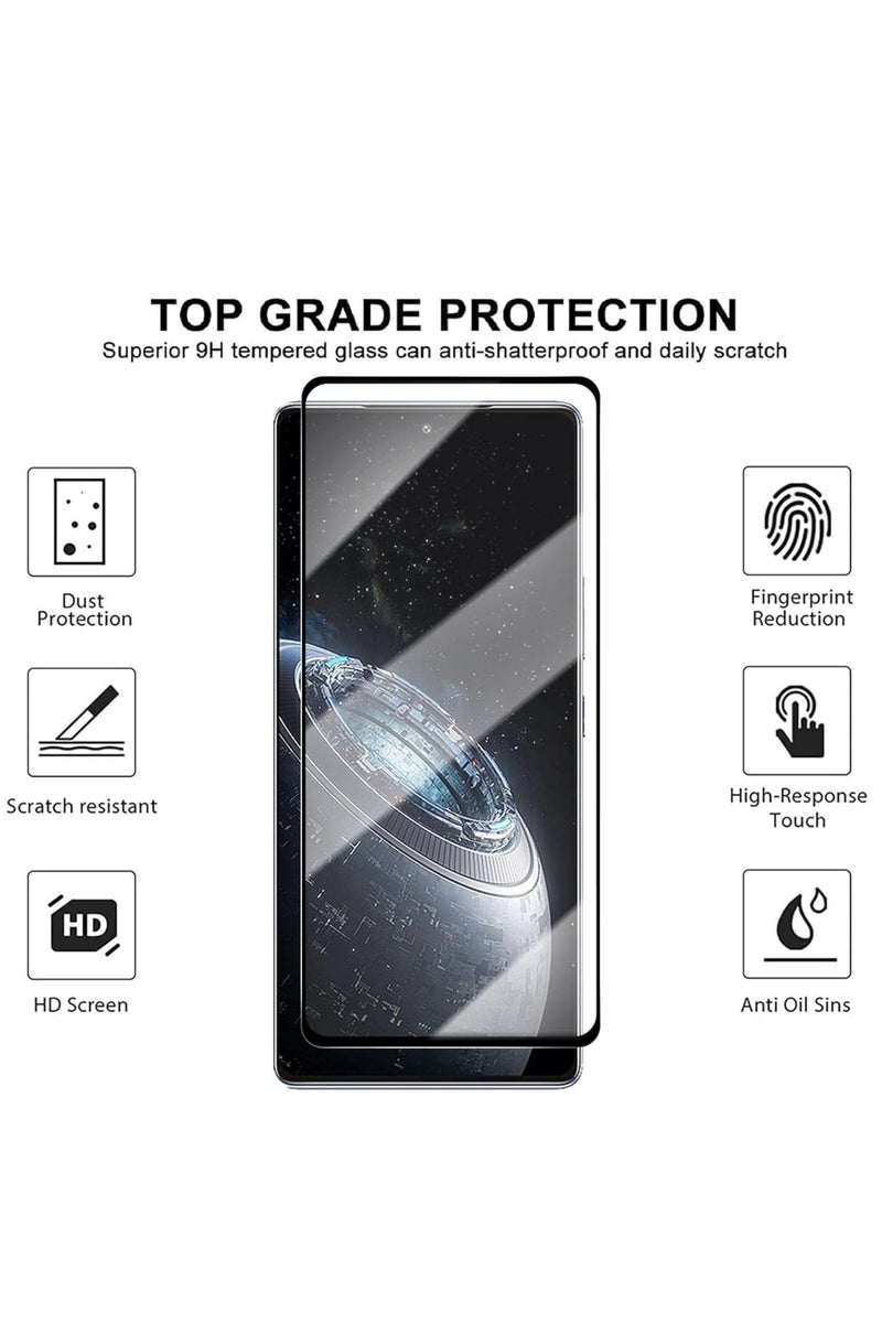 Fankalo Screen Protector for Tecno Pova 7 High Transmittance Glass Scratch Resistant Tempered Glass - Image 2