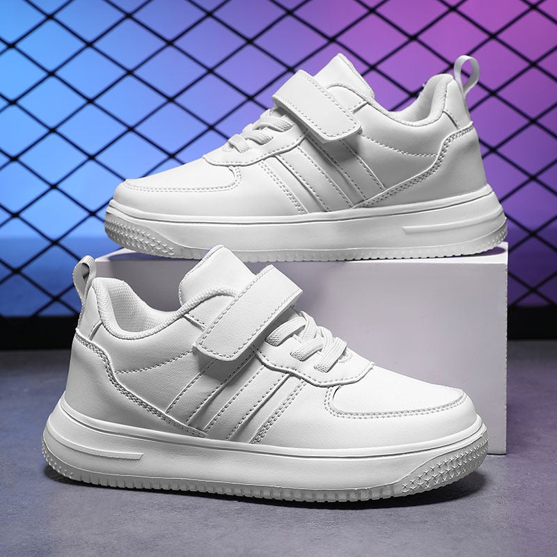 Children'S White Sneaker Boys White Shoes Mesh Breathable Student Kindergarten Wave Shoes Women'S Shoes White Shoes Sneakers - Image 5