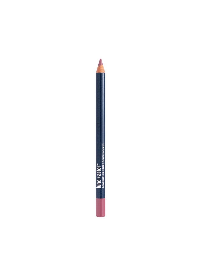 Lune+Aster PowerLips Lip Liner - Double Booked - Formulated with nourishing marula oil and vitamins C & E, it glides on smoothly to effortlessly create a perfectly polished look. - Image 1