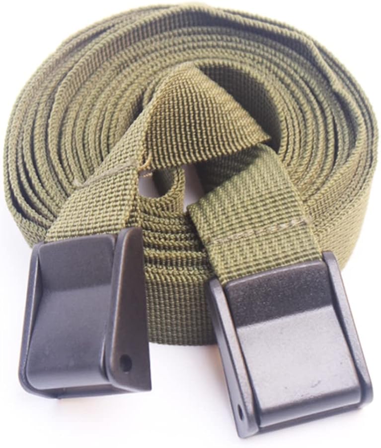 Heavy Duty 500cm Tie Down Straps Military Green Quick Tightening Cargo Straps - Image 5