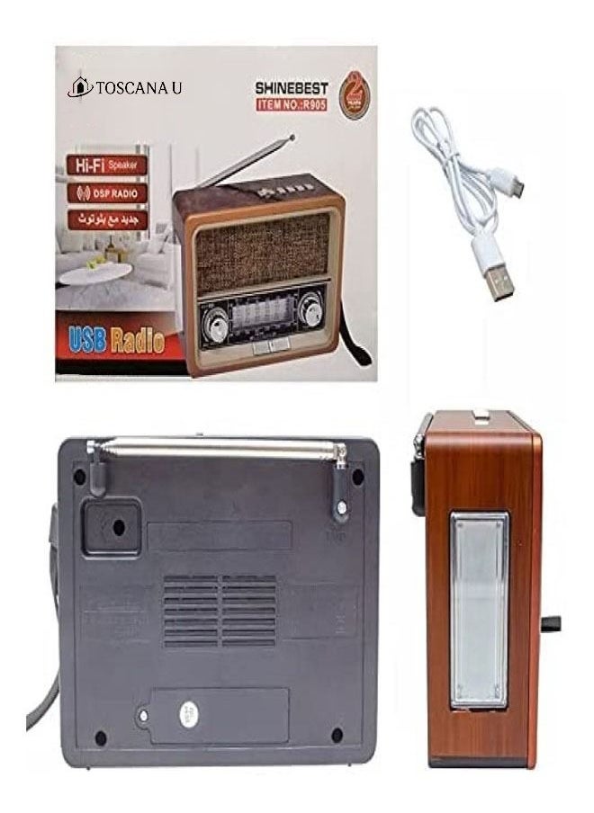 TOSCANA U - Bluetooth Portable Radio with Stereo and USB - Image 1