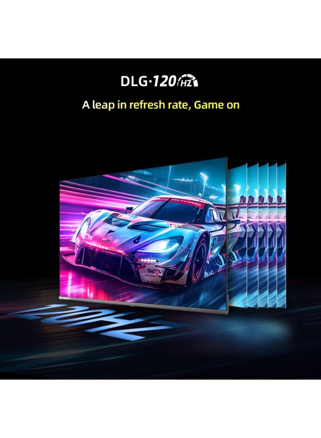 تشيك تلفاز ذكي جوجل 55 بوصة، QD، 2 جيجابايت رام + 16 جيجابايت روم، 120 هرتز، بدون إطار - Image 5