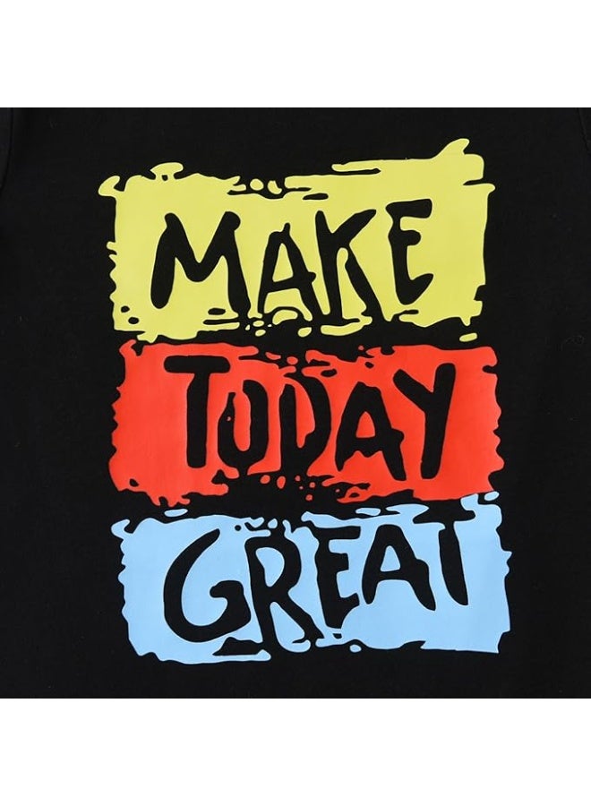 ديناصورز طقم صيفي أولادي قطعتين للأطفال، تيشيرت قطن نص كم بطباعة حروف وديناصور مع شورت، ملابس مريحة وناعمة للأطفال من عمر 1 إلى 4 سنوات، مناسب للاستخدام اليومي والخروجات - Image 3