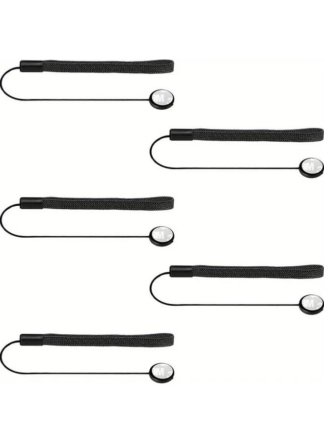 5 قطع عالمية لغطاء عدسة كاميرا DSLR حبل مضاد للضياع لنيون وسوني - Image 1