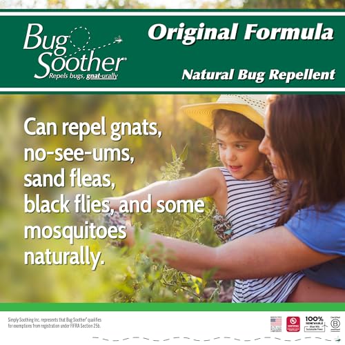 Bug Soother Refill - Natural Insect, Gnat and Mosquito Repellent & Deterrent - 100% DEET-Free Safe Bug Spray for Adults, Kids, Pets, Environment - Includes Free 1 oz. Travel Size. (16 oz.) - Image 5