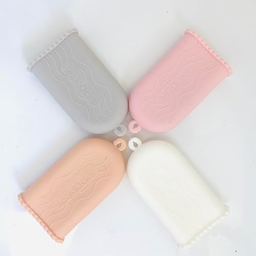 Rinseroo LeakLocks® Toiletry Skins 4-Pack w/Travel Bag. Elastic Sleeve for Leak-Proofing Travel Container in Luggage. Fits Standard/Travel Sized Toiletries. Reusable Accessory for Travel Bag Suitcase/Carry-on - Image 5