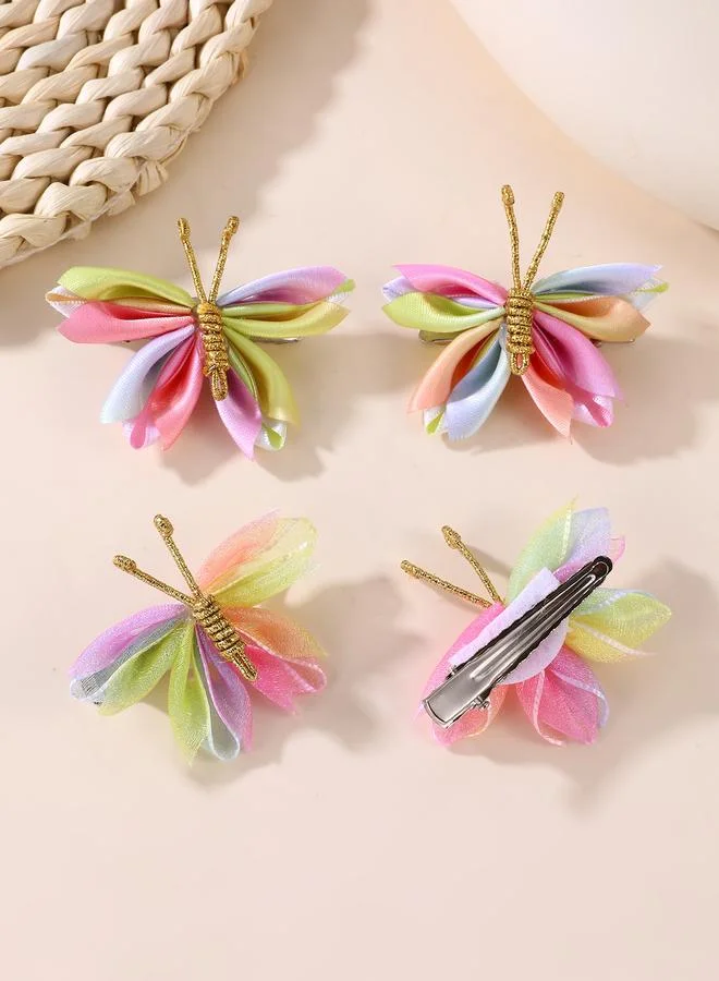 تايك تو Set of 4 - Butterfly Hair Clips