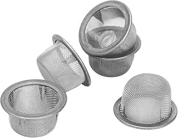 NHSK Enterprise Square Sink Jali Mesh for Kitchen Bathroom Drainage Premium Stainless Steel Fine Mesh Sieve Filter Basket Filter Stopper Drainer Sink Jali for Home, wash Basin (2) - Image 1