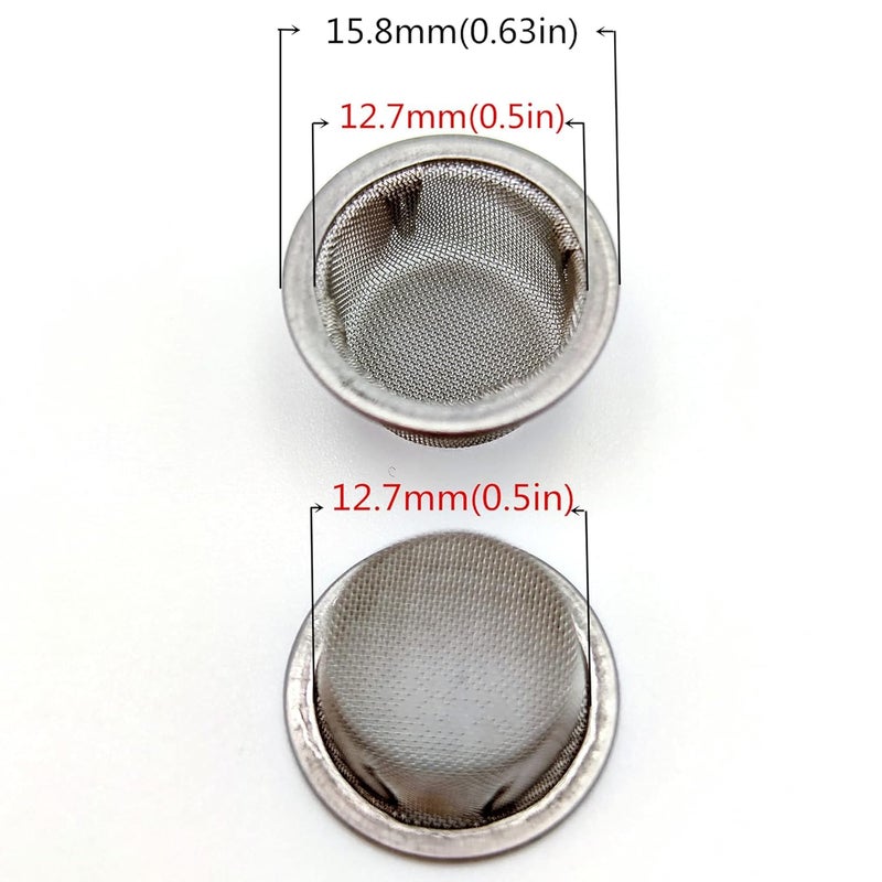 NHSK Enterprise Square Sink Jali Mesh for Kitchen Bathroom Drainage Premium Stainless Steel Fine Mesh Sieve Filter Basket Filter Stopper Drainer Sink Jali for Home, wash Basin (2) - Image 2