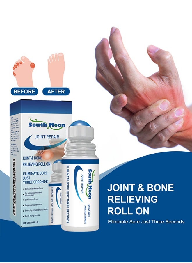 SOUTH MOON Joint care roller liquid to relieve wrist pain, knee pain, lumbar pain, neck pain and body pain  - Image 1