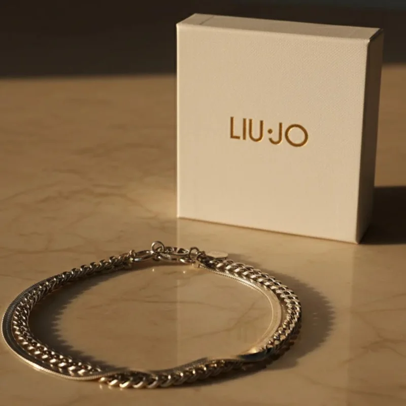Liu Jo  Liu Jo Double Layered Bracelet Pair for Women | Best Price UAE