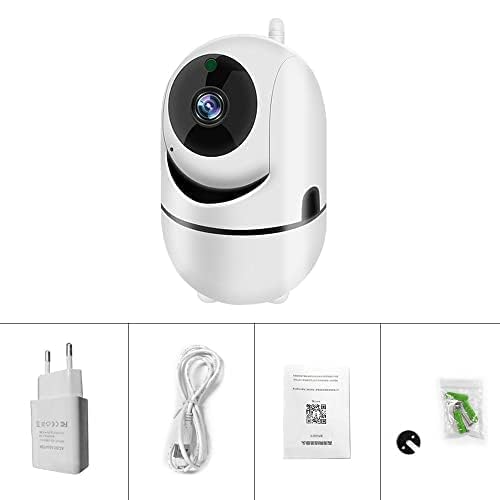 DEATTI WiFi CCTV Security Camera from | Mobile App | Two Way Talk | Night Vision | Cloud & SD Card Recording (DECM6) - Image 1