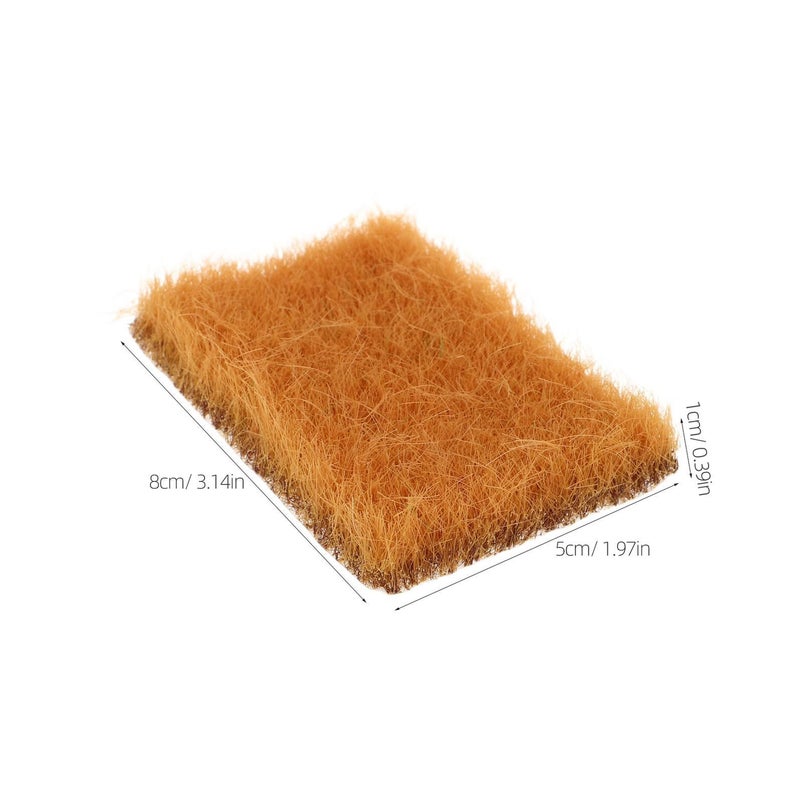 Realistic 12mm Artificial Grass Tufts for Model Railway Landscaping Micro Scene - Image 3