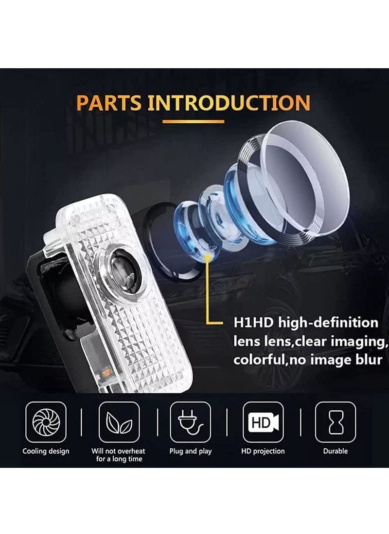 OIMG - Car Door Logo Light For BMW Logo Laser Projector Welcome Light For BMW E84 E87 X5 E70 F25 E90 E91 F01 F02 E60 E61 F10 F15 F30 M3 BMW Accessories - Image 1