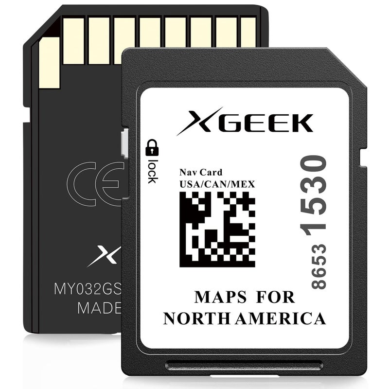 XGEEK 2026 Navigation SD Card Map Update, Map Version 8653 1530, Compatible with GM Chevrolet GMC Cadillac Buick, North America (USA, Canada, Mexico) GPS Maps - Image 3
