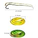 Winbar Realistic Rubber Snakes 6PCS 30 inch Realistic Rubber Snakes Stretchy Limbless Replica Reptiles Flexible Prank Props for Garden Props and Practical Joke - Image 4
