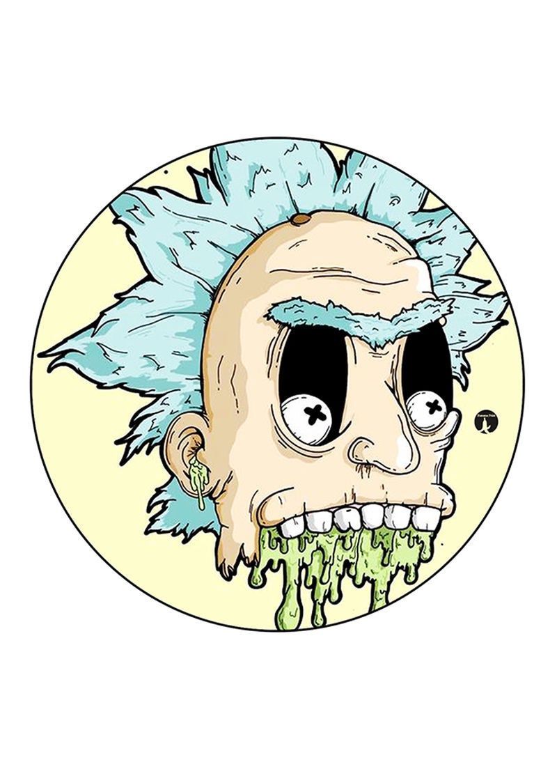 Rick And Morty Printed Mouse Pad  Multicolour
